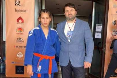 Sudenaz Deveci, Balkan Judo Şampiyonası’nda Gururlandırdı