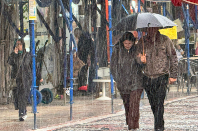 Edirne'de Sağanak Yağış