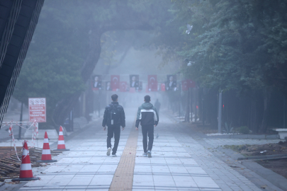 Kırklareli ve Tekirdağ'da Yoğun Sis Yaşamı Olumsuz Etkiledi