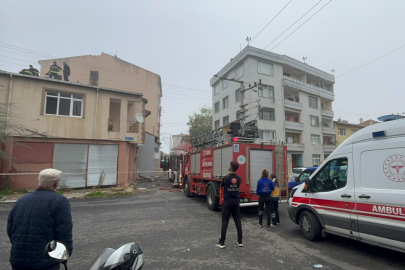 Tekirdağ'da Baca Yangını Korkuttu