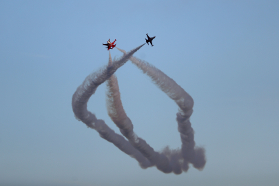 Türk Yıldızları, Kırklareli Semalarında Gösteri Uçuşu Yaptı