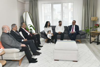 Vali Soytürk, Gazi Mehmet Fedayi’yi Ziyaret Etti