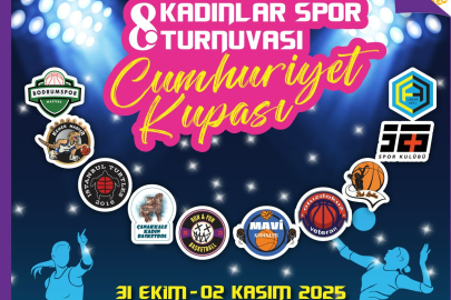 8. Kadınlar Spor Turnuvası Cumhuriyet Kupası Başlıyor
