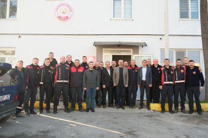 Başkan Ediz Martin İtfaiye Ekipleriyle Kahvaltıda Buluştu