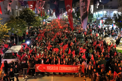 Çerkezköy’de Fener Alayı ve Kıraç Konseriyle Cumhuriyet Coşkusu