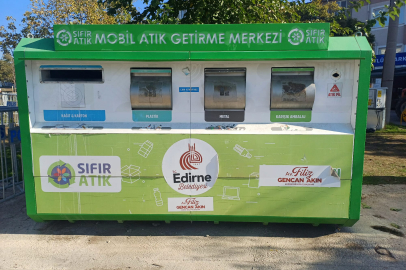 Edirne’de Geri Dönüşüm İçin Büyük Adım