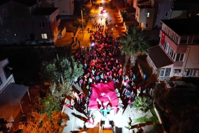 Karabiga’da 29 Ekim Cumhuriyet Yürüyüşü Coşkusu