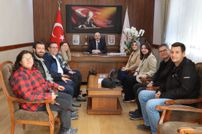 Kırklareli Milli Eğitim Müdürü Altınöz, Gazetecilerle Bir Araya Geldi