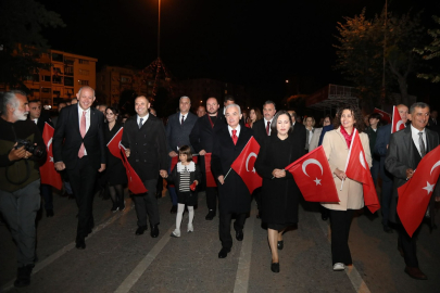 Kırklareli’nde Cumhuriyet Yürüyüşü Coşkusu