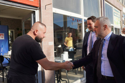 Sarıçam, Pınarhisar İlçesinde Esnaf Ziyaretinde Bulundu