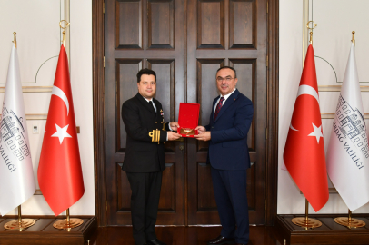 TCG Alemdar Gemisi Mürettebatından Vali Soytürk’e Ziyaret