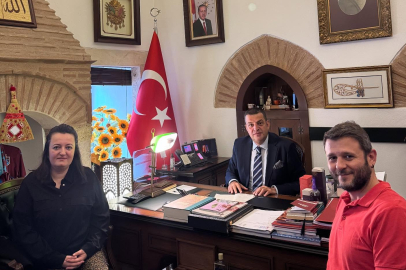 Müdür Soytürk, Dr. Lavender Ailesini Makamında Ağırladı