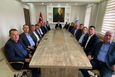 Muhtarlar ve İl Genel Meclis Üyelerinden Kaymakam Tutar’a  Ziyaret