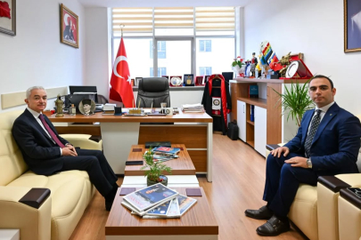 Vali Uğur Turan’dan Cumhuriyet Başsavcı Vekili İsmet Saçlı’ya Ziyaret