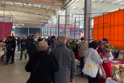 ‎Edirne’deki Emek Pazarı’nda Sonbahar Yoğunluğu