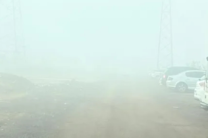 Çorlu’da Yoğun Sis Etkili Oldu