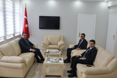 Vize Kaymakamı Balaban’a İade-i Ziyaret