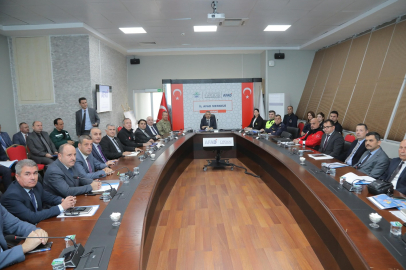 Edirne’de Afet Müdahale Planı Toplantısı Gerçekleştirildi