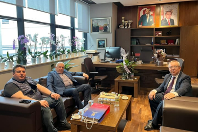 ETSO’dan Prof. Dr. Erhan Tabakoğlu’na Ziyaret