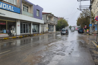 Havsa’da Yağmur Etkili Oluyor