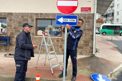 Uzunköprü’de Trafik Düzenlemesi Yapıldı