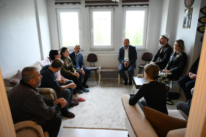 Vali Sezer, Emre Bilgin’in Ailesine Başsağlığı Diledi