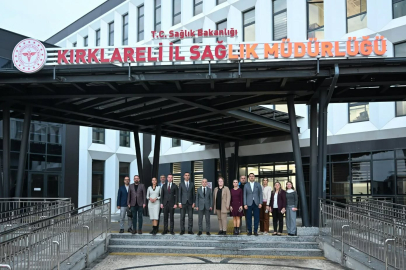 Vali Turan, İl Sağlık Müdürlüğü’nde İncelemelerde Bulundu