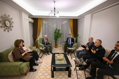Vali Turan, Şehit Ailesini Ziyaret Etti