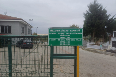 Edirne’deki Mezarlıklarda Hırsızlığa Karşı Önlem