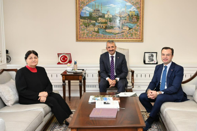 Vali Sezer, Işık Ahmet ve Levent Sadık Ahmet’i Ağırladı