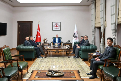 Vali Turan, 112 Acil Çağrı Hizmetleri Daire Başkanı Zeyrek’i Ağırladı