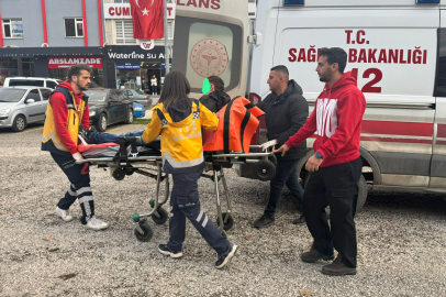 Kriz Geçirip Yere Düşen Vatandaş Yaralandı