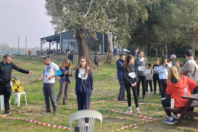 Edirne'nin İlk Parkurunda Oryantiring Yarışı