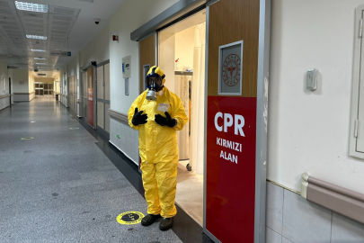 Kırklareli Eğitim ve Araştırma Hastanesinde KBRN Tatbikatı Yapıldı