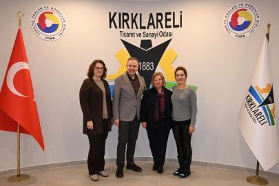 Kırklareli TSO’ya Kadın Girişimcilerden Ziyaret