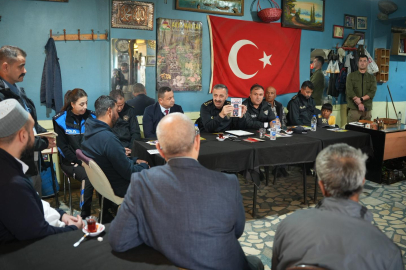 Tekirdağ Emniyet Müdürü Turanlı Vatandaşlarla Bir Araya Geldi