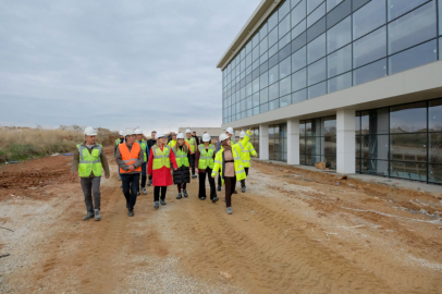 Kırklareli Üniversitesinde Kütüphane ve Kongre Merkezi İnşaatı Sürüyor