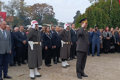 Atatürk, Tekirdağ'da da Anıldı