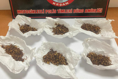 Edirne'de Uyuşturucuyla Yakalanan 2 Şüpheli Gözaltına Alındı