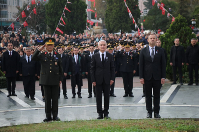 Kırklareli’nde Atatürk Saygı ve Minnetle Anıldı