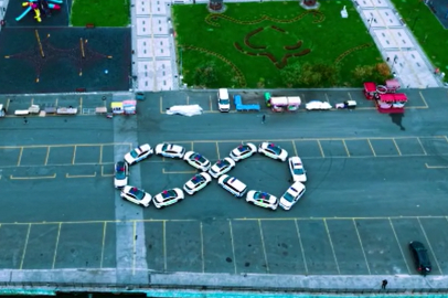 Tekirdağ'da Polis Ekipleri Koreografiyle Büyük Önder Atatürk'ü Andı