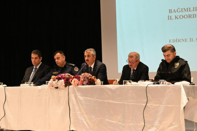 Keşan’da Uyuşturucu ile Mücadele Çalışmaları Ele Alındı