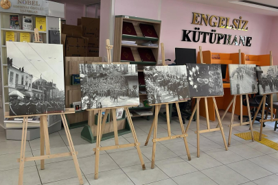 Kırkpınar Halk Kütüphanesi’nde Atatürk Sergisi