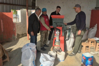 Üreticinin Yüzü Güldü: Ücretsiz Pirinç Soyma Hizmeti