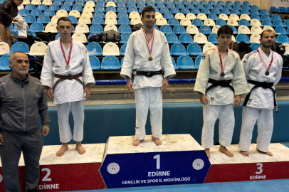 ‎Edirne’deki Uluslararası Judo Turnuvası Sona Erdi