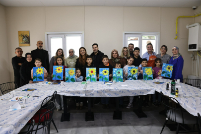 Kapaklı’da Minik Ressamlarla Renkli Etkinlik