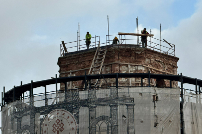 Makedon Kulesi’nde Seyir Terası Çalışmaları Hızlandırıldı
