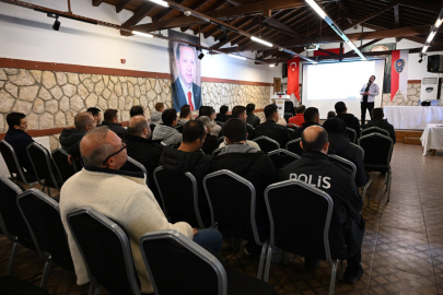 Polise ASELSAN Telsiz Eğitimi Verildi