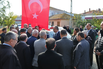 Tekirdağ’da Şehit Ailesine Taziye Ziyareti