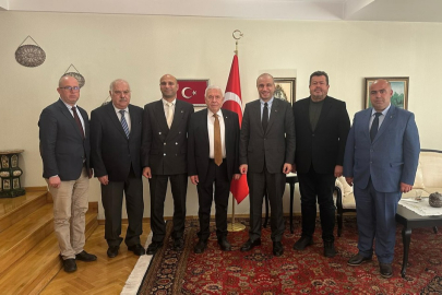 ETSO Heyetinden Filibe Başkonsolosu Emre Manav’a Ziyaret